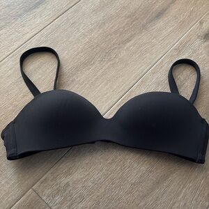 TA3 Wireless Swim Bikini Top - Black Small